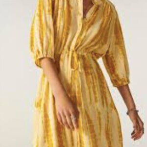 Ba&sh Kenya Dress in Yellow Size M